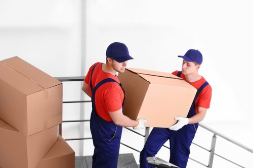 Local moving team handling Docklands access and parking challenges