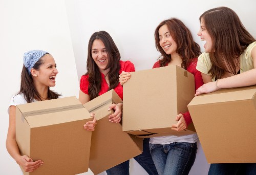 Docklands apartment move with removalists navigating building access