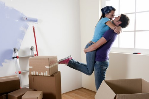Docklands moving team planning transport for home and office items