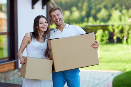 Docklands apartment move with careful furniture transport
