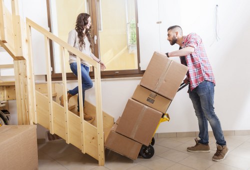 Commercial removal services for a Docklands office relocation
